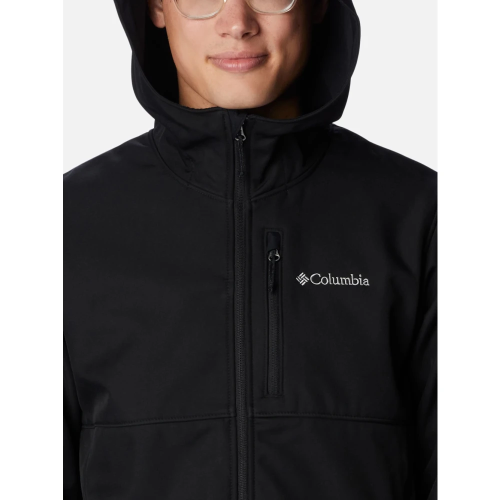 Columbia Zwarte Softshell Wandelen Jas Black Heren