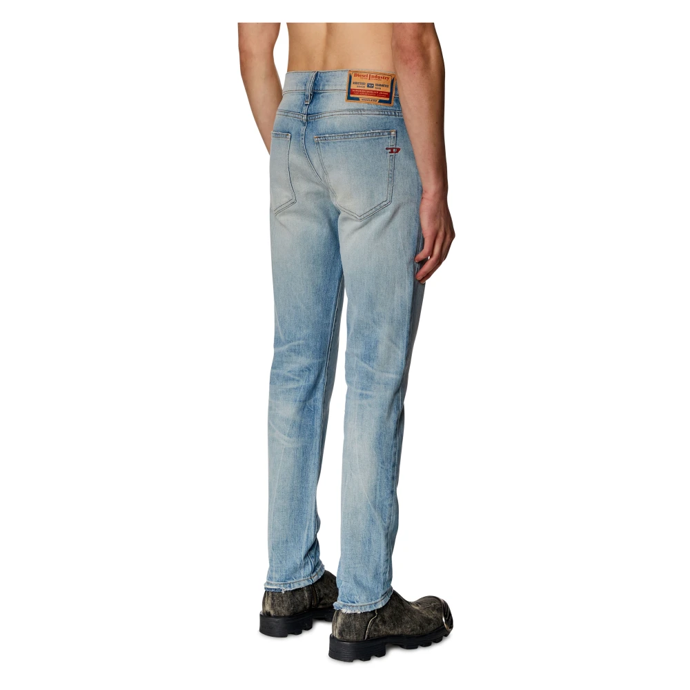 Diesel Slim Fit Jeans met Schone Constructie en Essentiële Details Blue Heren