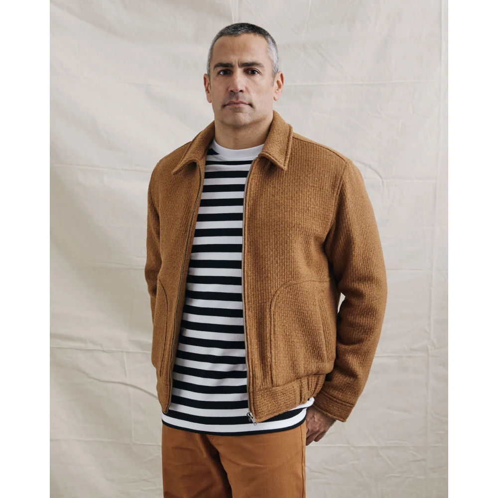 La Paz Leal Wol Bomberjack Kamel Brown Heren
