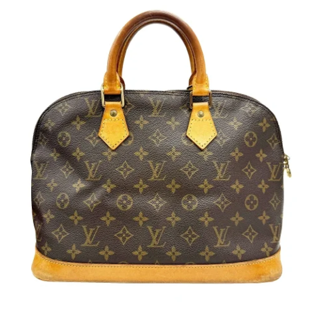 Louis Vuitton Vintage Pre-owned Canvas handbags Brown Dames