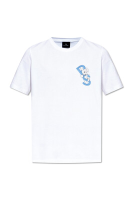 t-shirt-med-farverigt-tryk