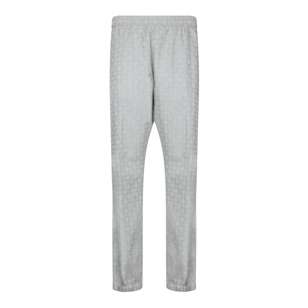 Givenchy Men's Gray Sweatpants, M, Monogram Track Trousers