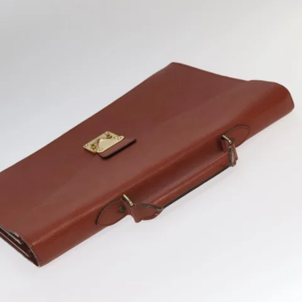Louis Vuitton Vintage Pre-owned Leather louis-vuitton-bags Brown Dames