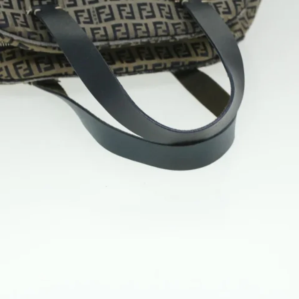 Fendi Vintage Pre-owned Canvas handbags Blue Dames