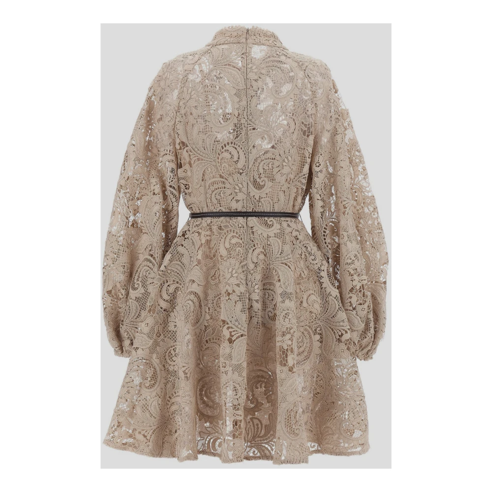 Zimmermann Katoenen Waverly Jurk Beige Dames