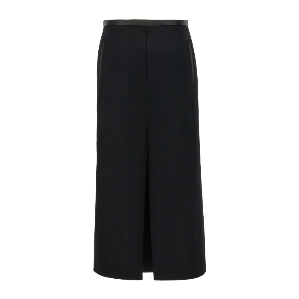 Saint Laurent Stijlvolle Gonne voor een Trendy Look Black Dames