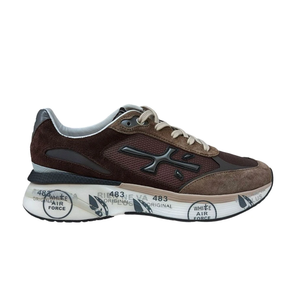 Premiata Moerun Sneakers Bruin Brown Heren