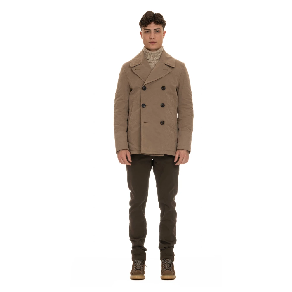 Sealup Graphene Peacoat Coats Rope Beige Heren