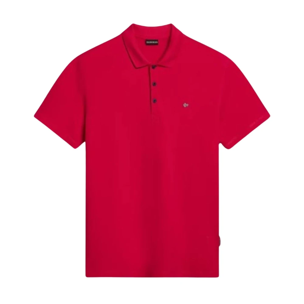 Napapijri Heren Polo Zomercollectie Red Heren