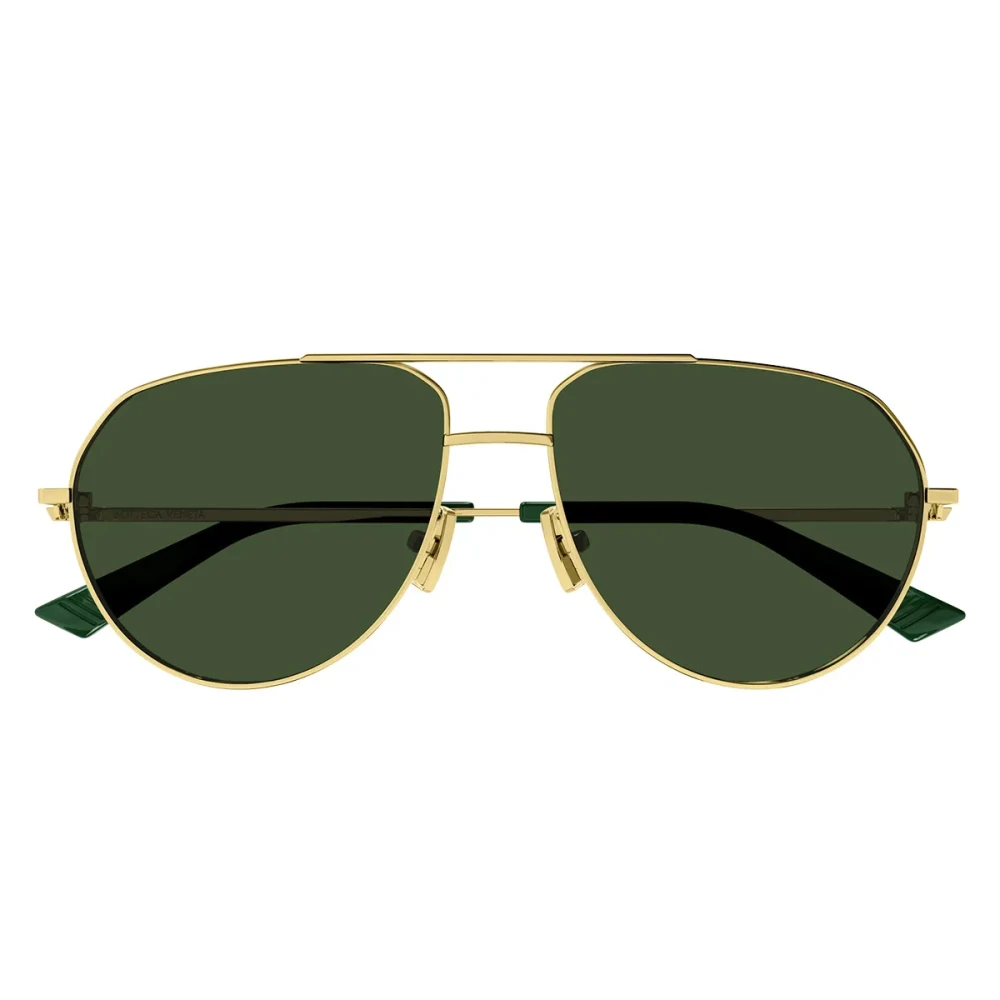 Bottega Veneta Men's Yellow Aviator Sunglasses