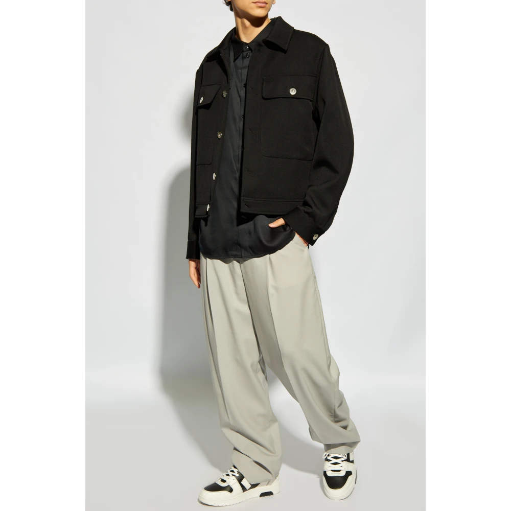Helmut Lang Overhemd met een zak Black Heren