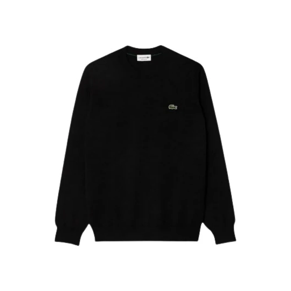 Lacoste Uomo Nero - Maglione Girocollo - Knitwear - S