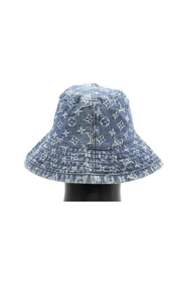 Pre-owned Monogram Denim Bucket Hat