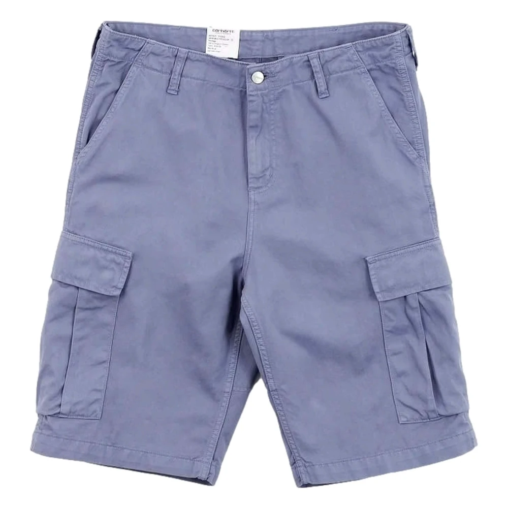 Carhartt WIP Reguliere Cargo Shorts Purple Heren
