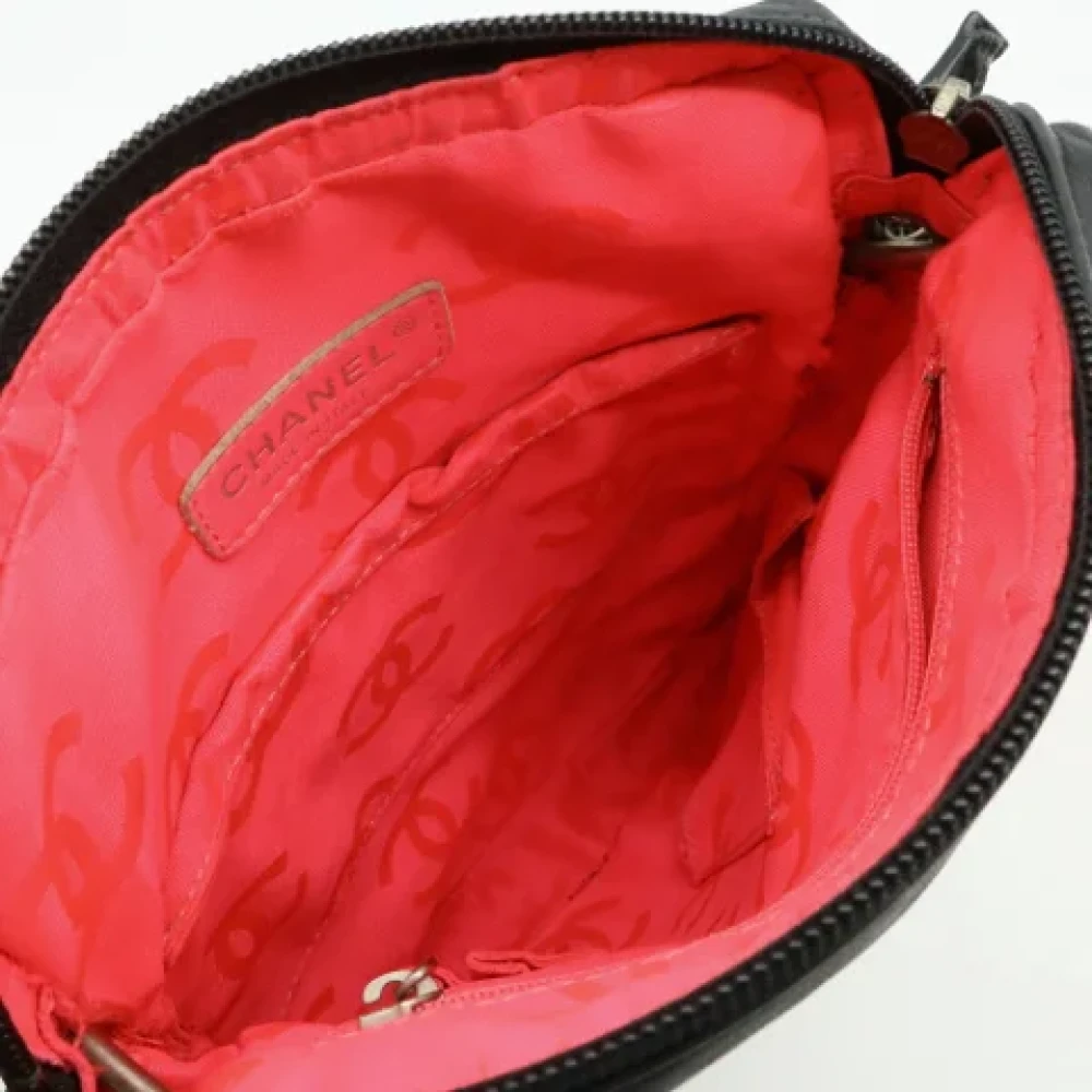 Chanel Vintage Pre-owned Fabric chanel-bags Black Dames