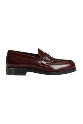 Silver Loafer med Maskdetalj