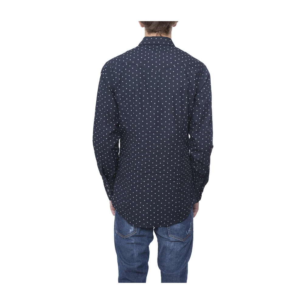 Dsquared2 Normaal shirt Blue Heren