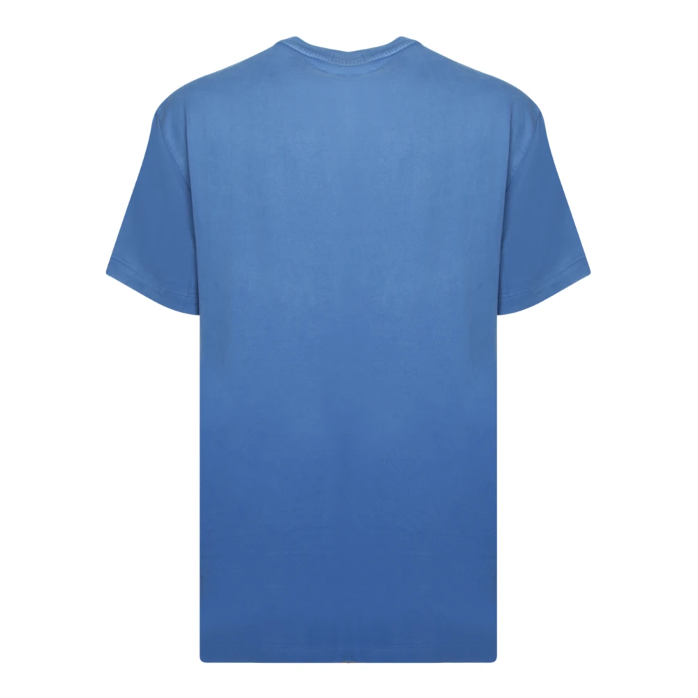 Polo Ralph Lauren Blauw Teddybeerprint T-shirt Blue Heren