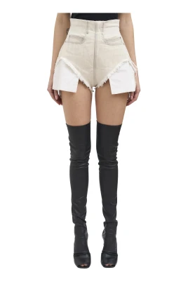 Dirt Cutoff Denim Shorts