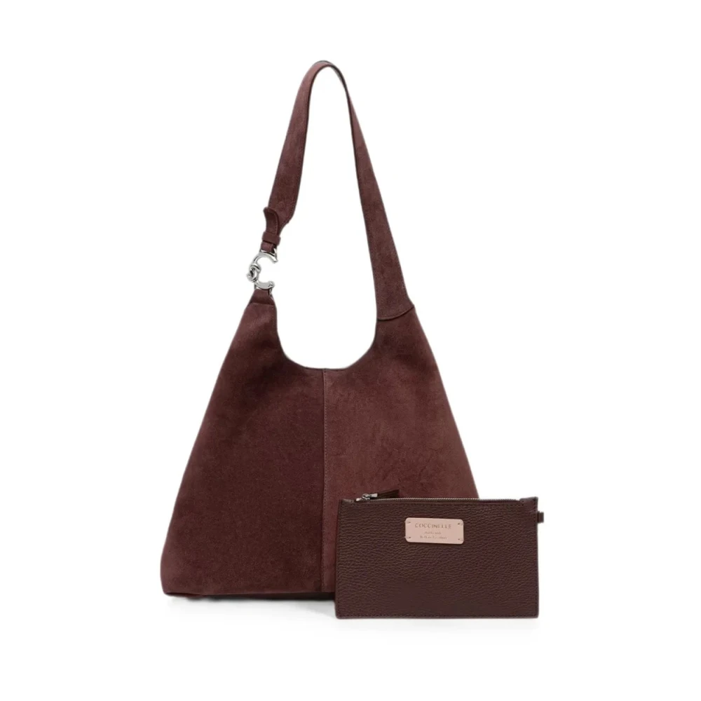 Coccinelle , Shoulder Bags, Female, Red, One Size, C-Easy Handbag