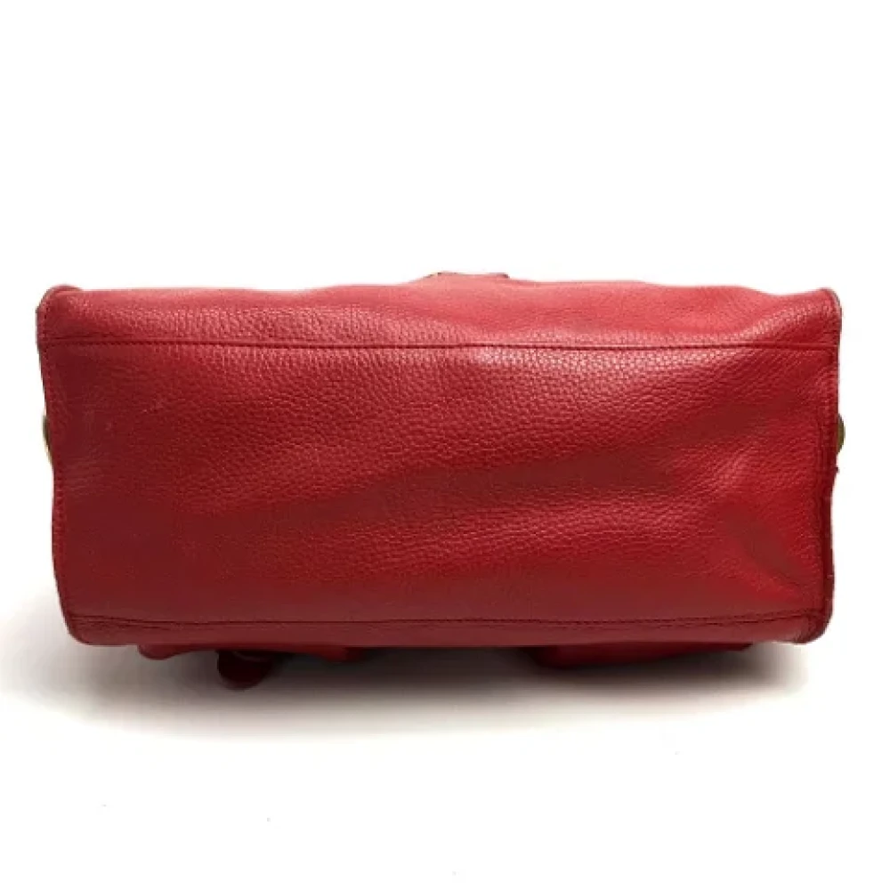 Mulberry Pre-owned Leather handbags Red Dames