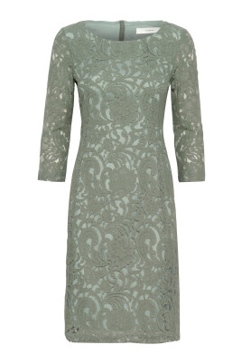 green-lace-dress-with-boat-neck
