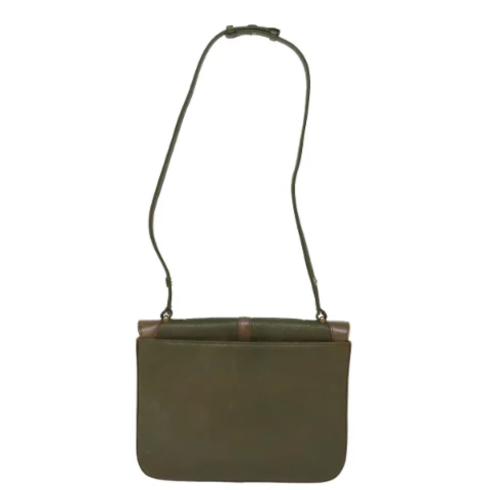 Givenchy Pre-owned Leather shoulder-bags Green Dames