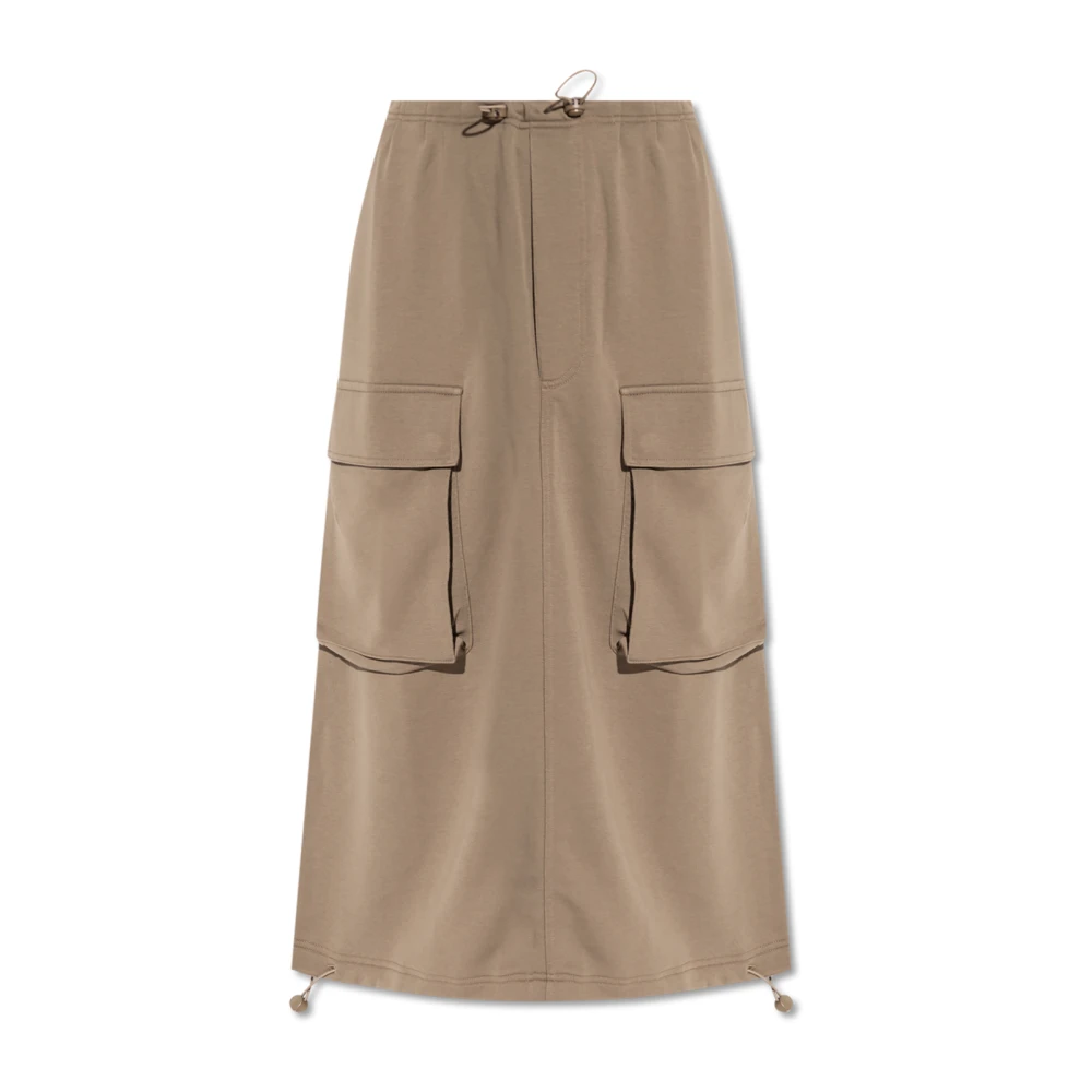 MM6 Maison Margiela Rok met Zakken Beige Dames