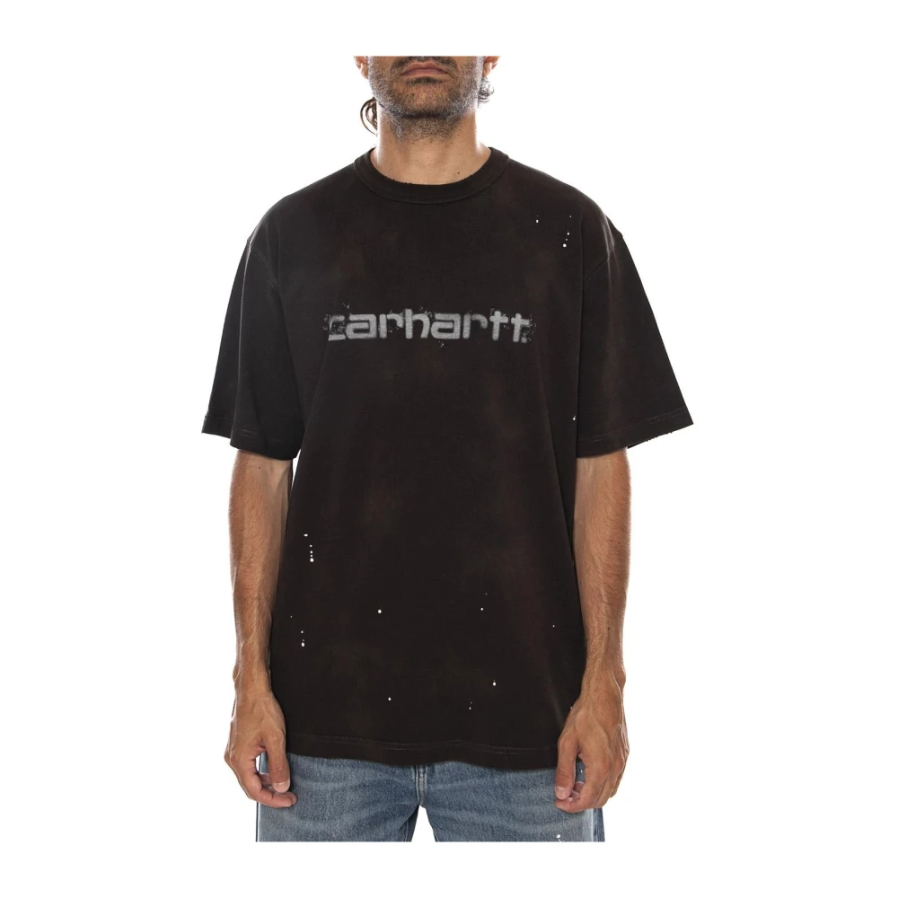 Carhartt WIP Logo T-Shirt In Cotone - Immagine 3