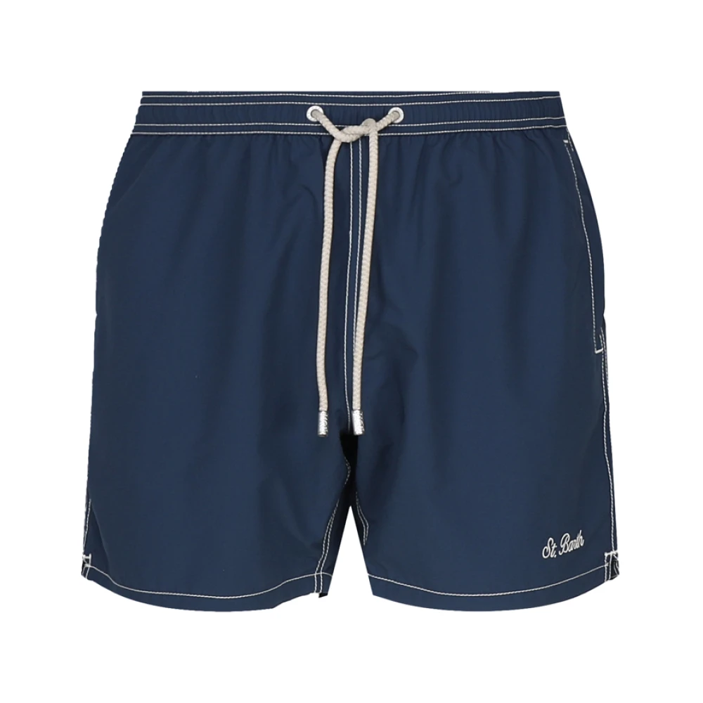 MC2 Saint Barth Donkerblauw Nylon Zee Kleding Blue Heren