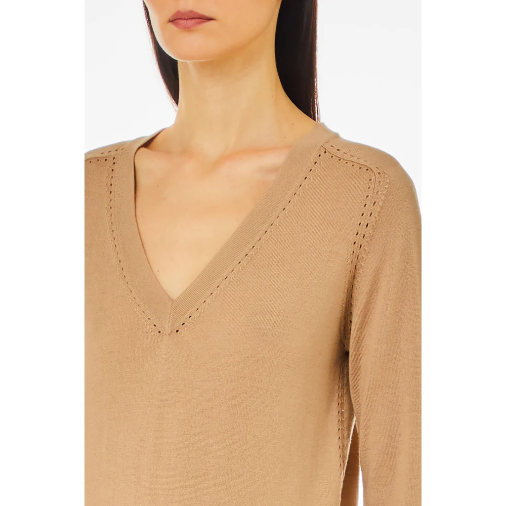 Liu Jo Gesloten hals trui Brown Dames