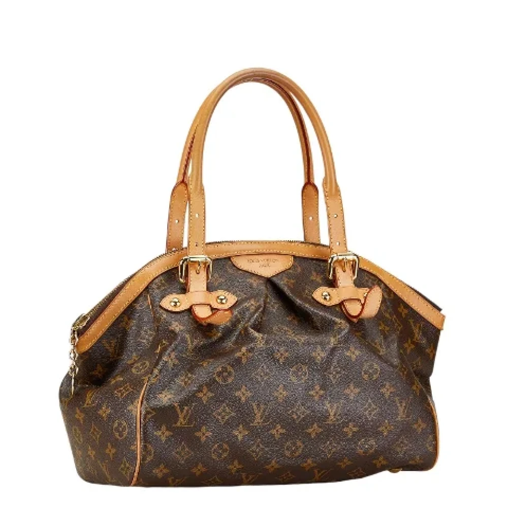 Louis Vuitton Vintage Pre-owned Canvas handbags Brown Dames