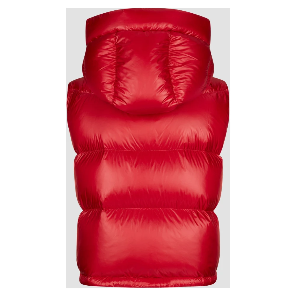 add Daunenweste IN Glänzendem Nylon Red Dames