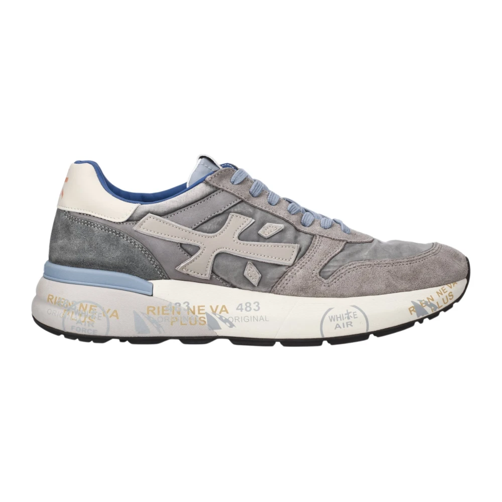 Premiata Men's Gray Mick 7247 - Sneakers - 8 Uk - Shoes