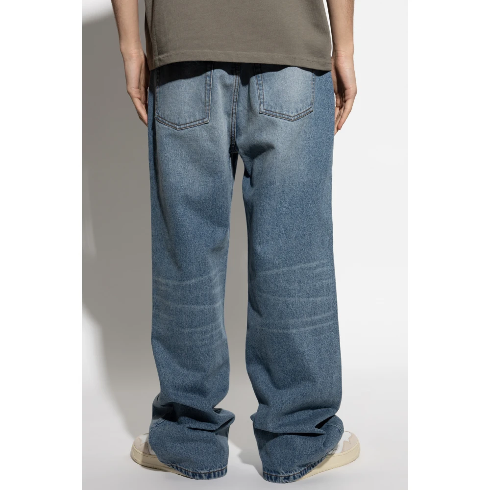 Ami Paris Jeans met logo Blue Heren