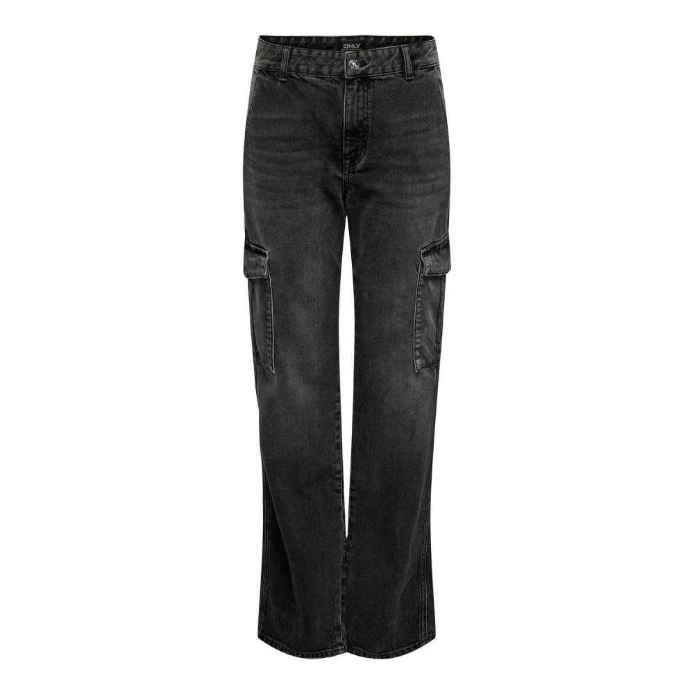 Only Cargo Jeans voor vrouwen Black Dames