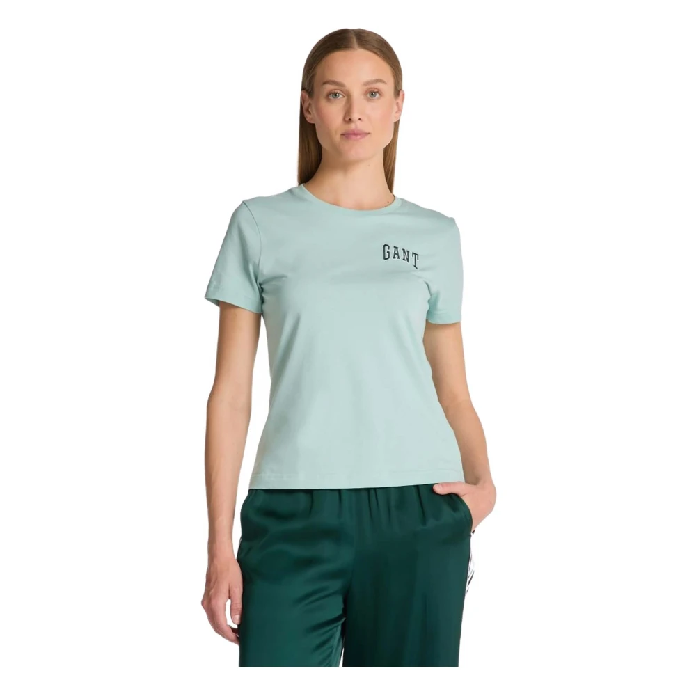 Gant T-shirt Green Dames
