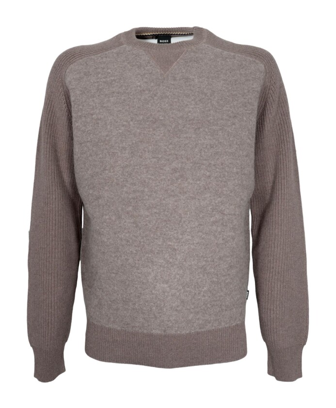 pull-hybride-regular-fit-avec-poignets-coteles