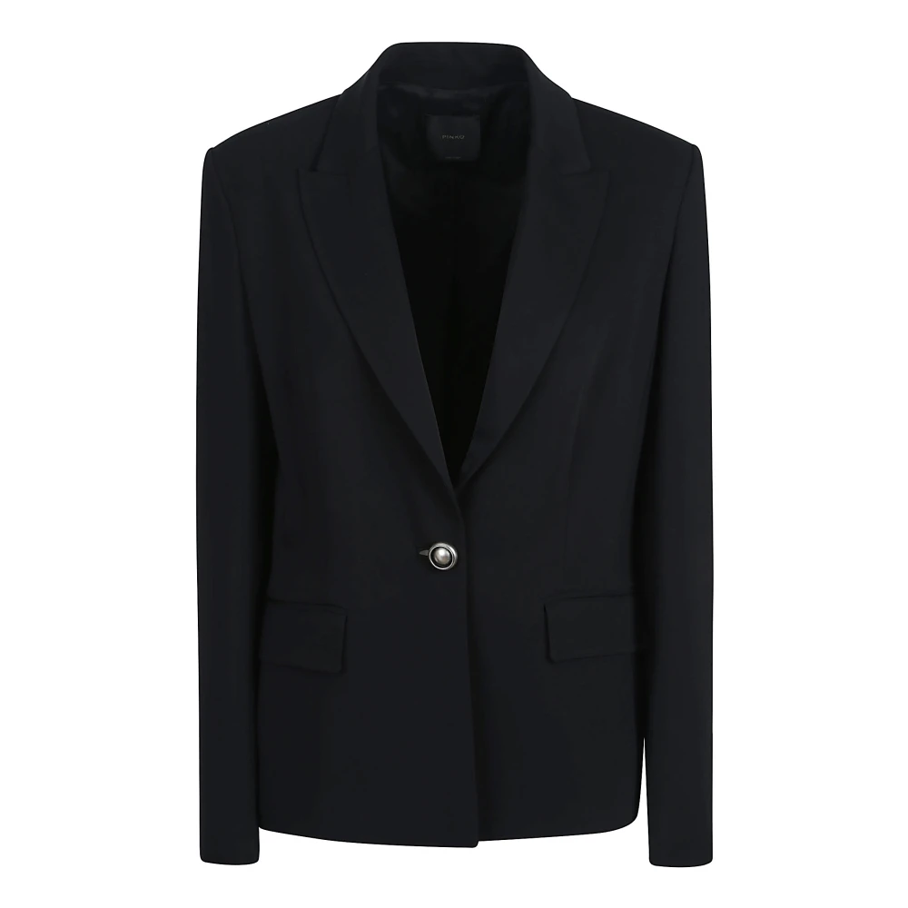 Pinko - Jackets > Blazers - Black - Pinko - Modalova