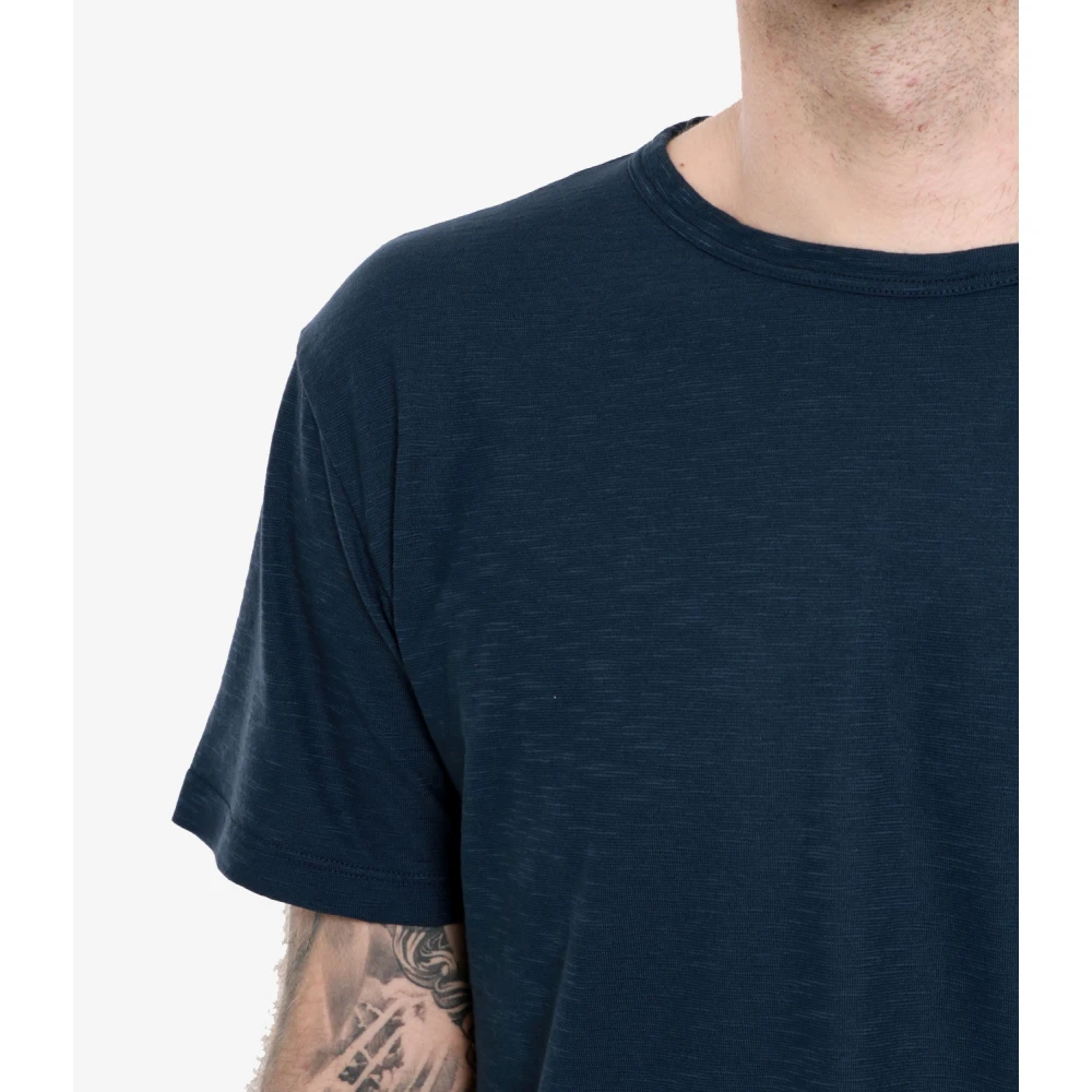 Mauro Grifoni T-Shirts Blue Heren
