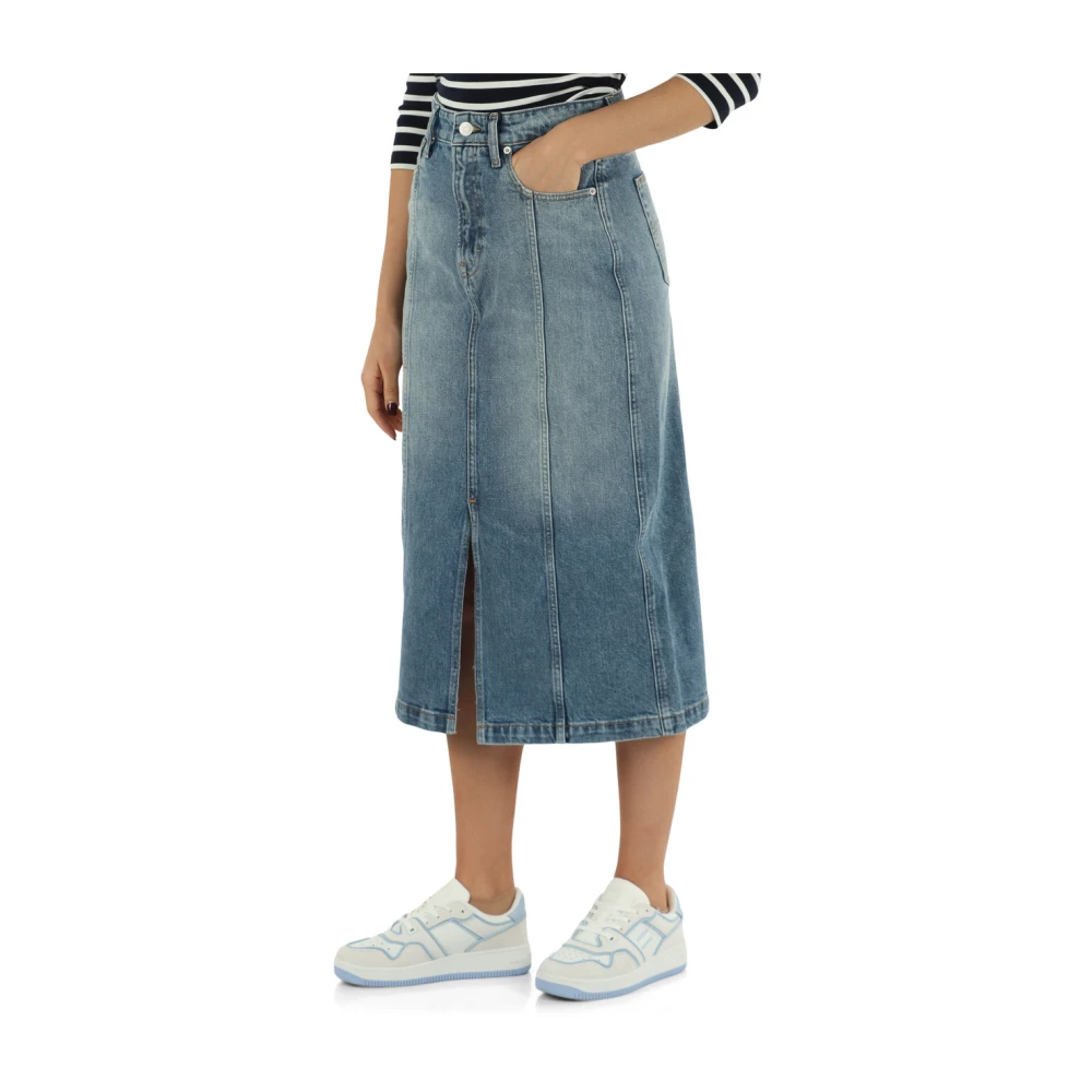 Tommy Jeans Skirts Blue Dames