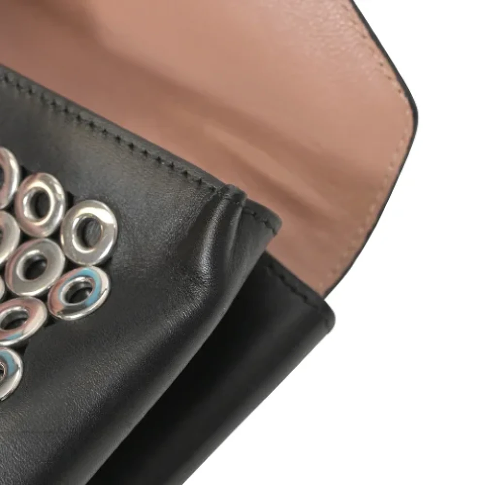 Alaïa Pre-owned Leather clutches Black Dames