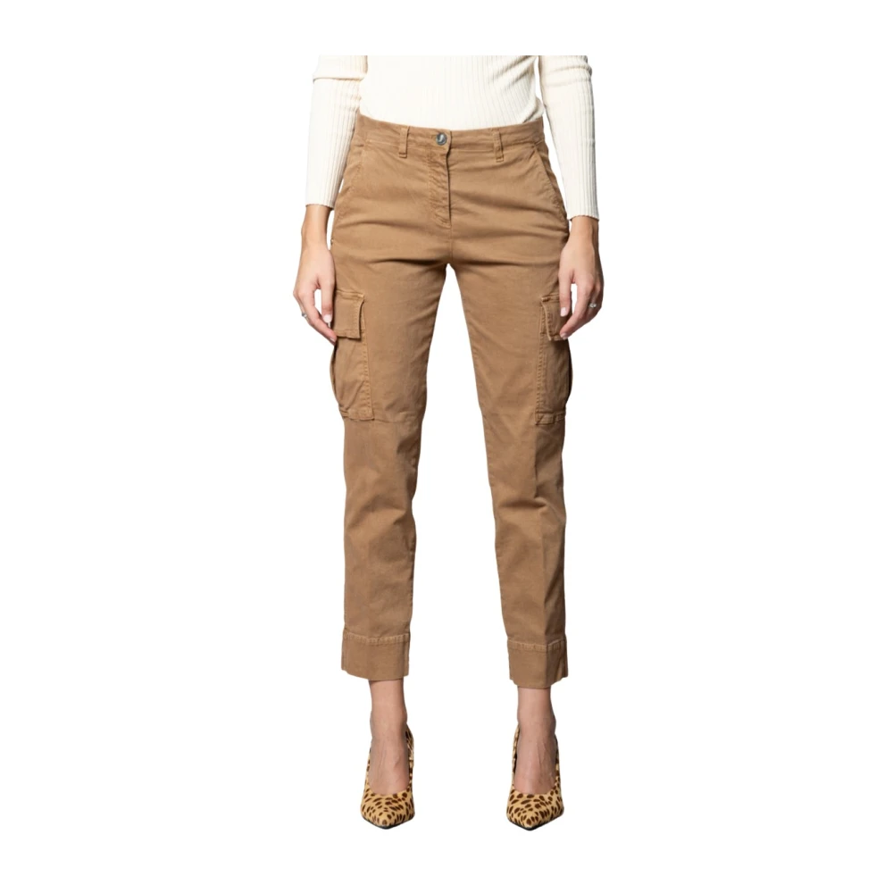 Mason's Donna Marrone - Marlene Cargo - Trousers - M