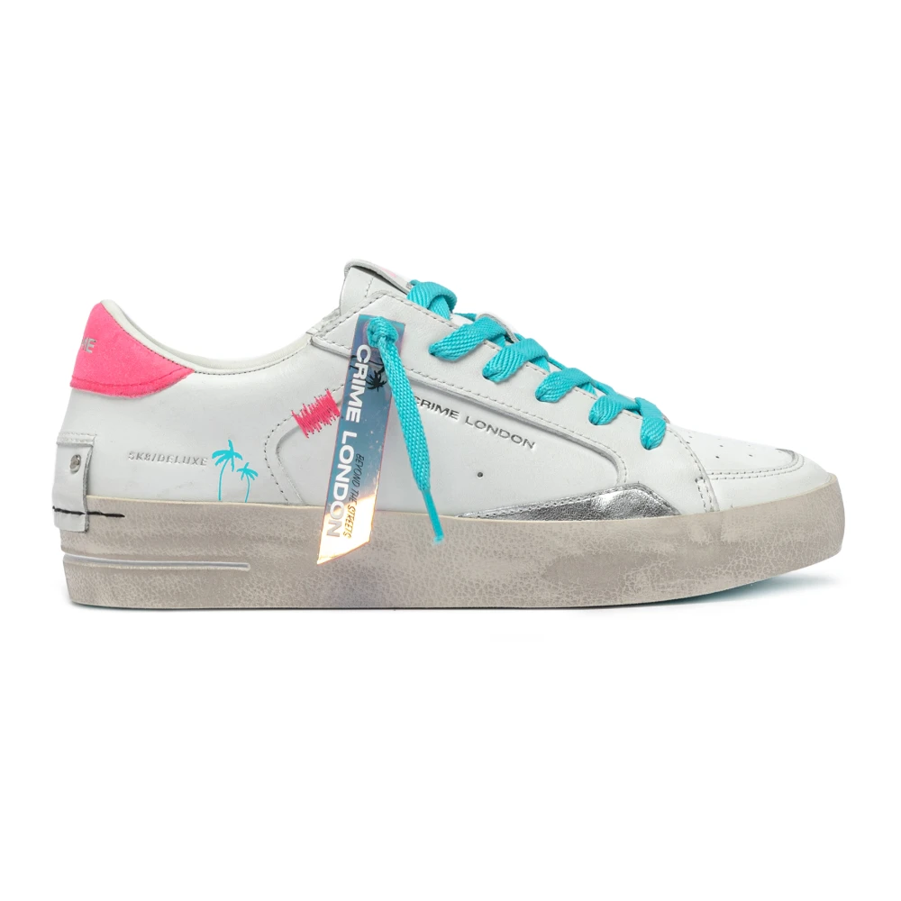 Crime London Stijlvolle witte sneakers Dames Schoenen