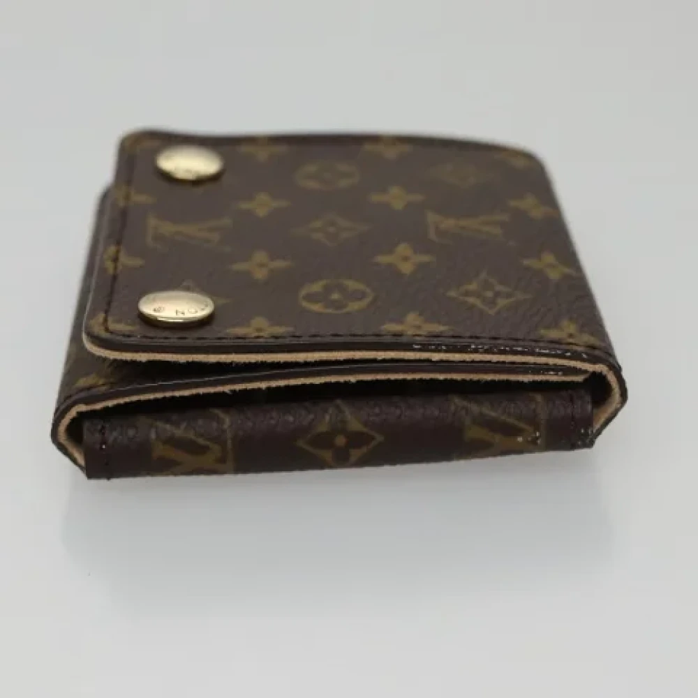 Louis Vuitton Vintage Pre-owned Canvas wallets Brown Unisex