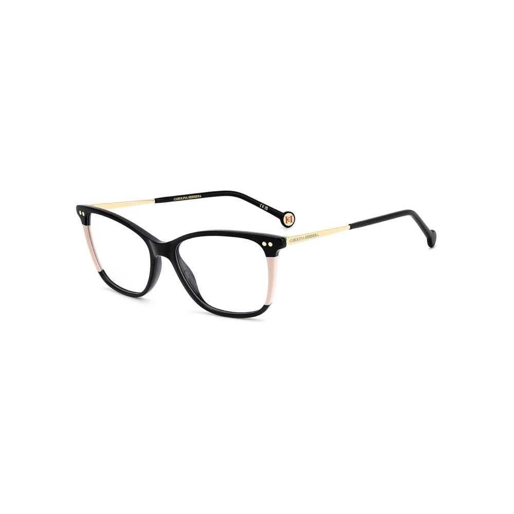 Carolina Herrera Women's Black Glasses, 53 Mm, Optical Frame