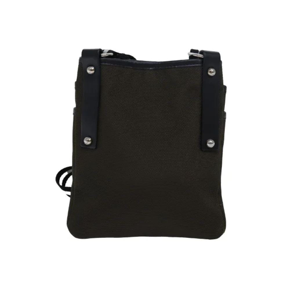 Bally Pre-owned Nylon shoulder-bags Green Dames