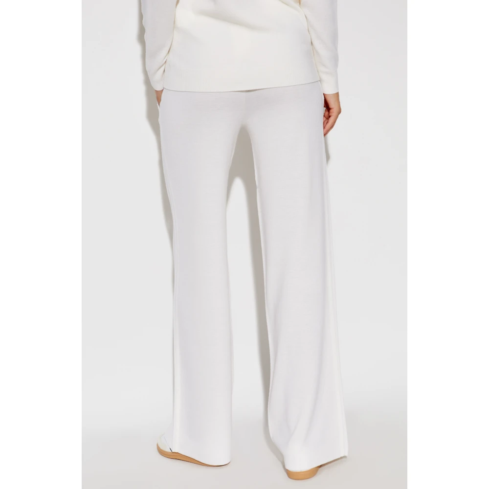 Max Mara Wollen broek White Dames