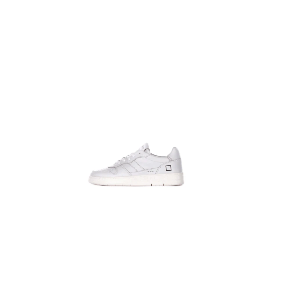 D.a.t.e. Men's White Sneakers, 6 Uk, Court 2.0 Basic