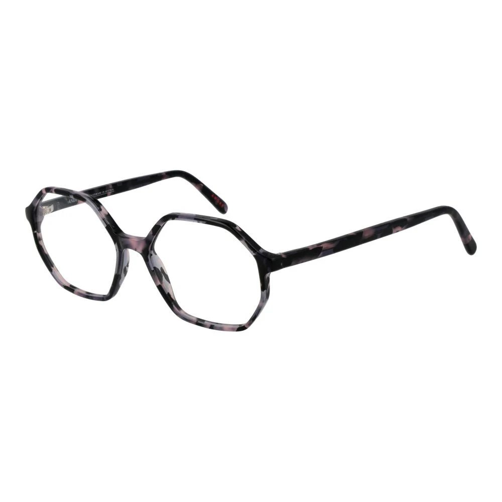 Andy Wolf Unisex Black Square Optical Frames